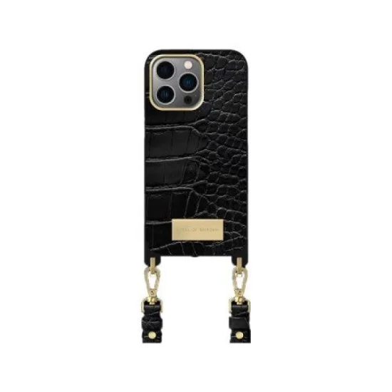 Ideal of Sweden Case for iPhone 14 Pro Max Neckless - Black